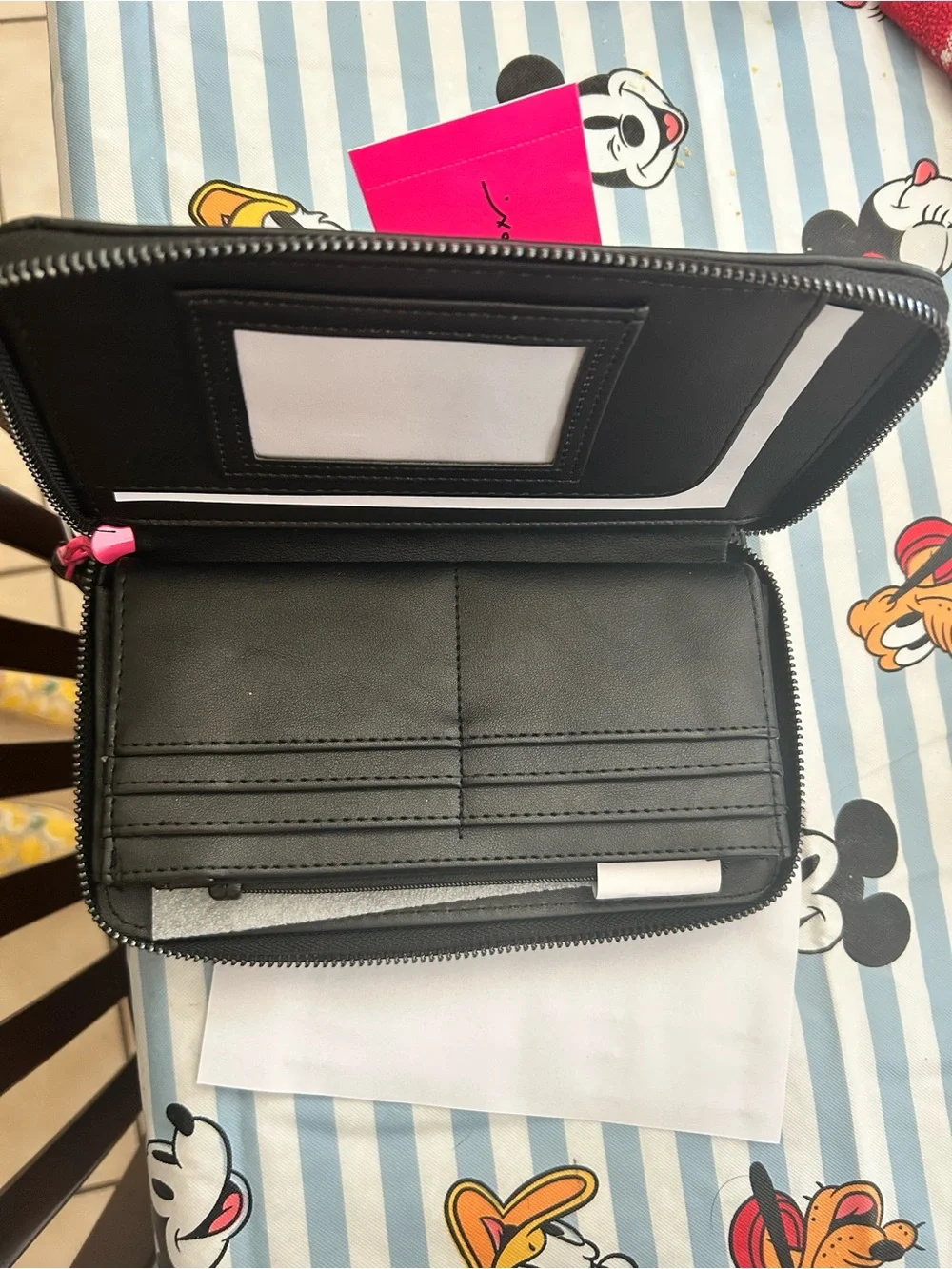 Betsey Johnson Wristlet Clutch with Multicolor Heart Studs. NWT